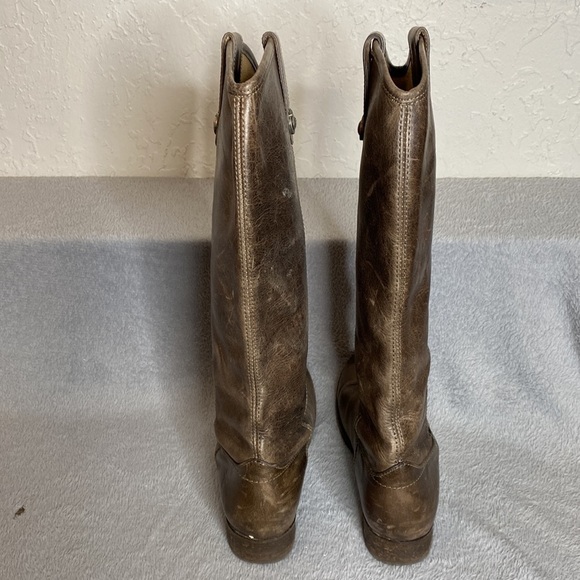 Frye Pull On Brown Boot Size 5 1/2 - Picture 5 of 11